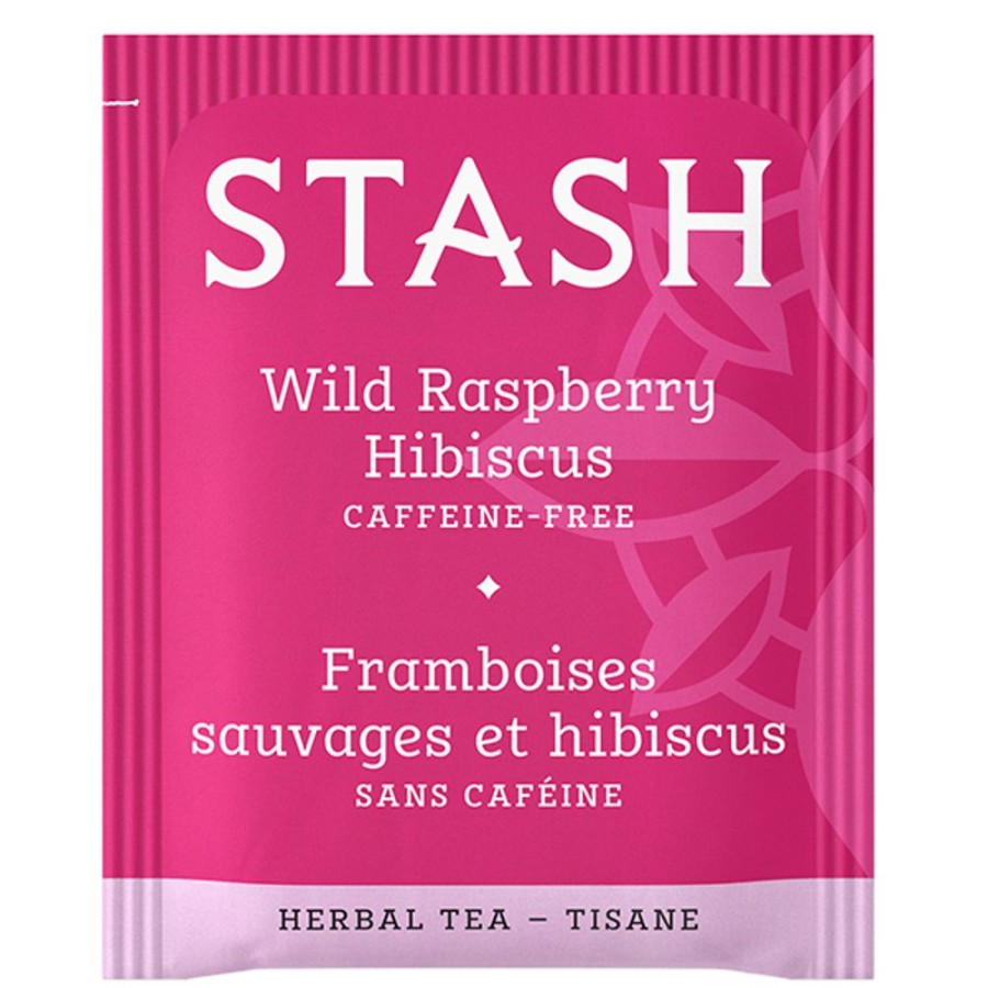 Tea Stash Tea | Wild Raspberry Hibiscus Herbal Tea