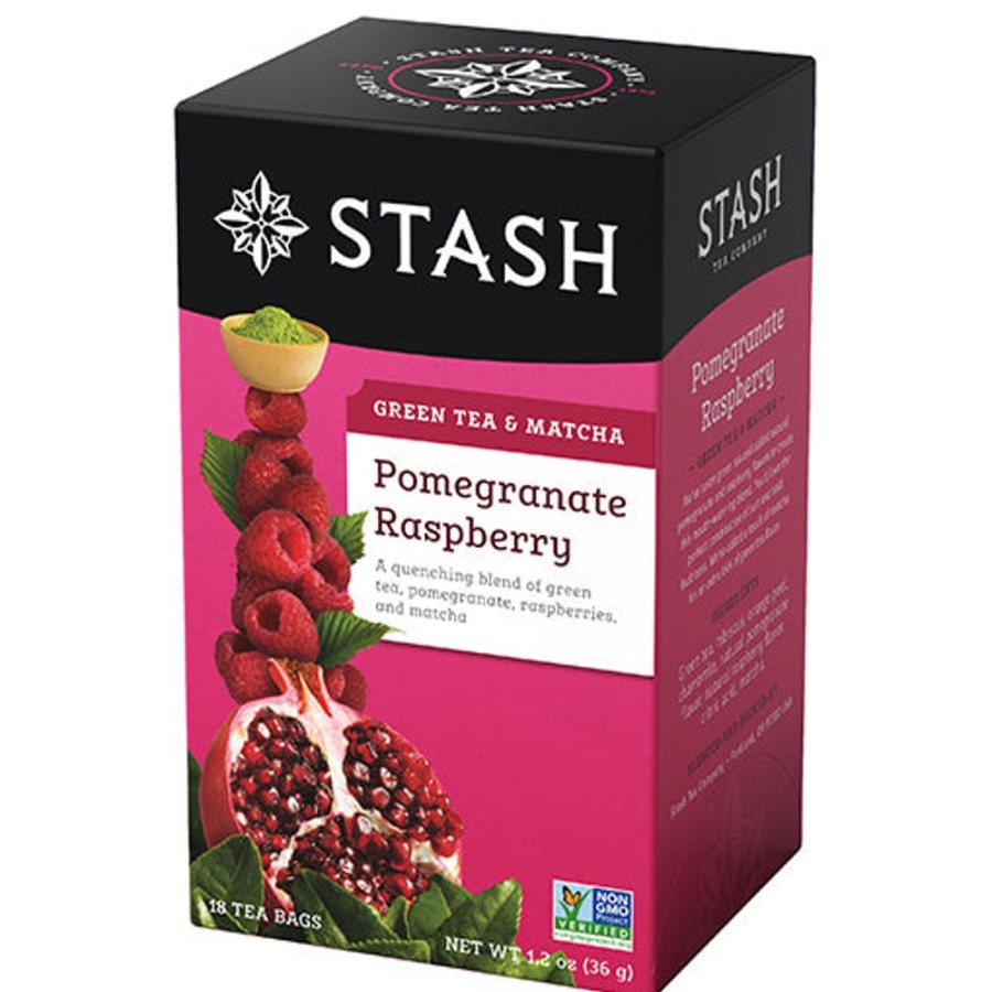 Tea Stash Tea | Pomegranate Raspberry Green Tea