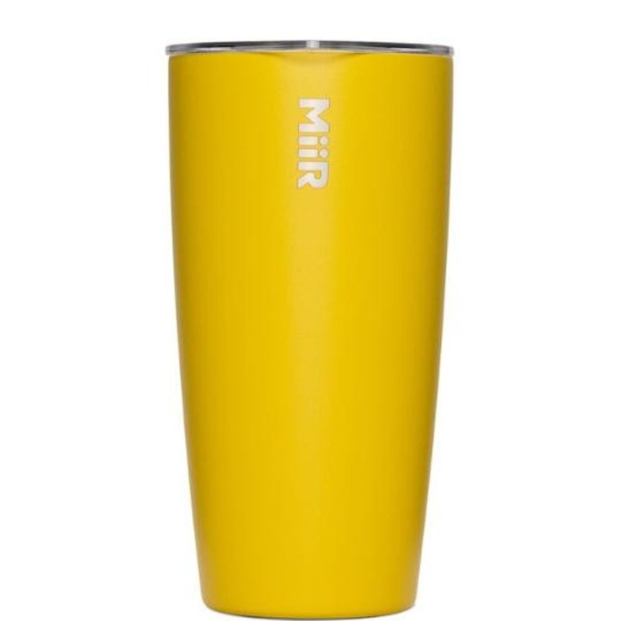 Teaware MiiR | Miir Harvest Gold 16 Oz Clear Lid Tumbler