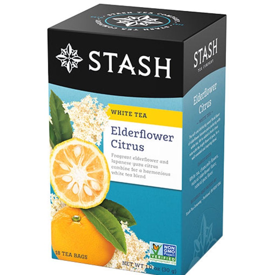 Tea Stash Tea | Elderflower Citrus White Tea