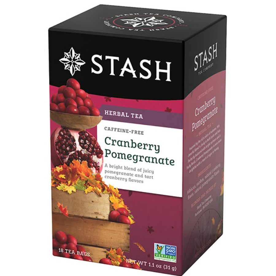 Tea Stash Tea | Cranberry Pomegranate Herbal Tea