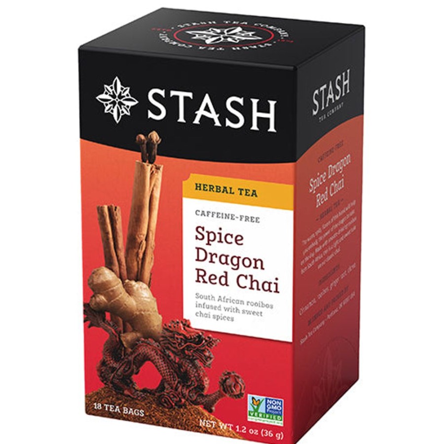 Tea Stash Tea Specialty | Spice Dragon Red Chai Herbal Tea