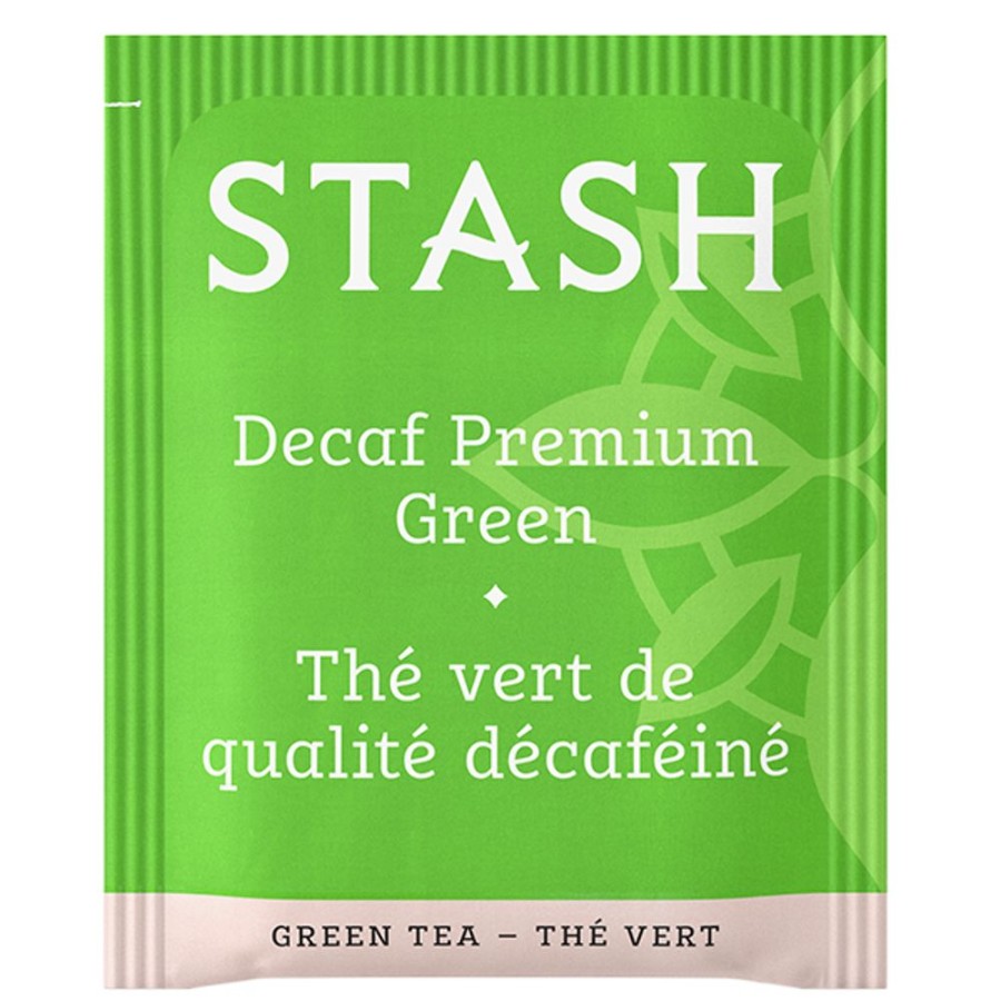 Tea Stash Tea Unflavored | Premium Green Decaf Tea