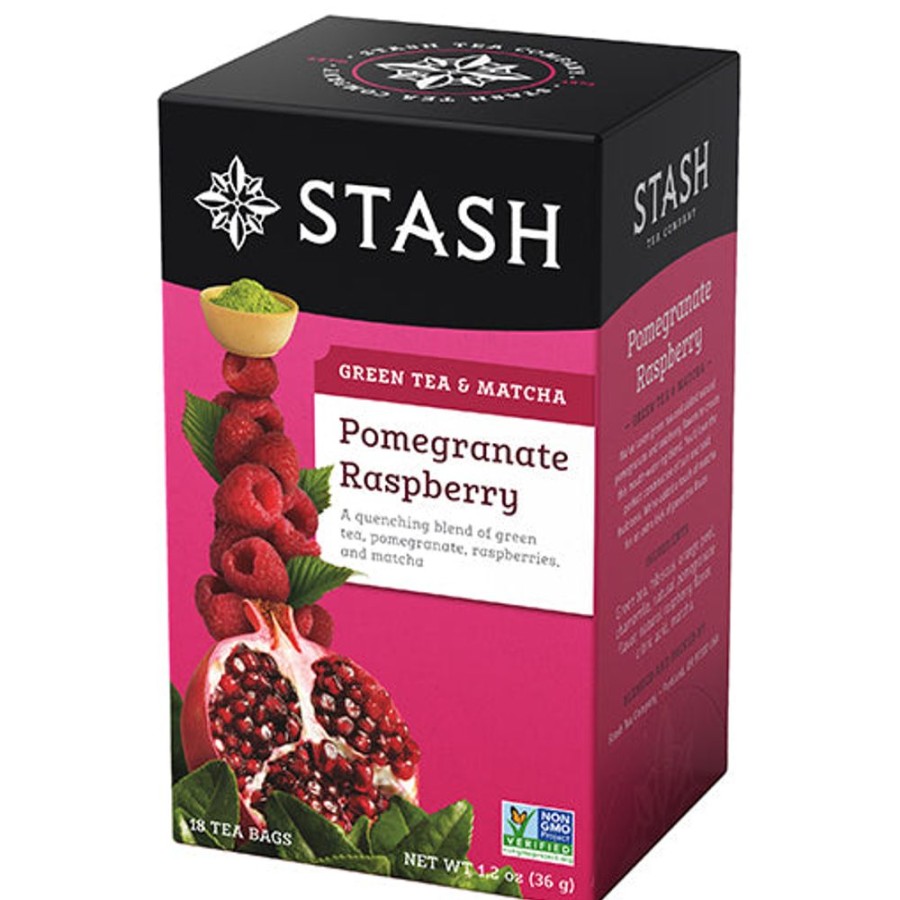 Tea Stash Tea Green | Pomegranate Raspberry Green Tea