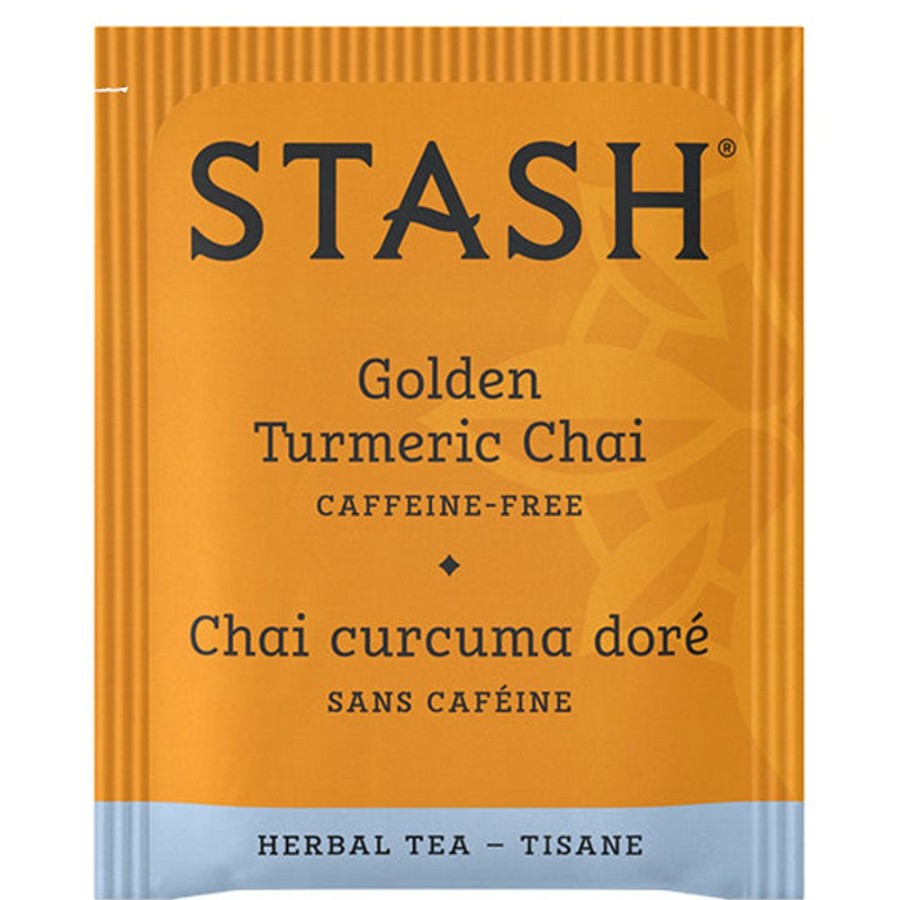 Tea Stash Tea Ginger | Golden Turmeric Chai Herbal Tea