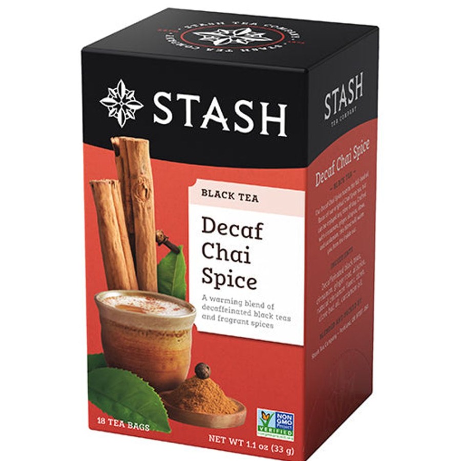 Tea Stash Tea Black | Chai Spice Decaf Black Tea