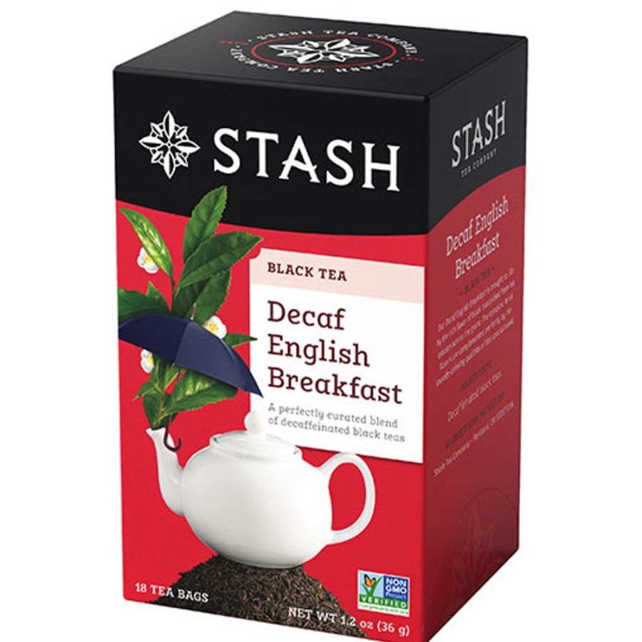 Tea Stash Tea Unflavored | English Breakfast Decaf Black Tea