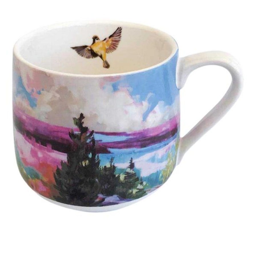 Teaware Greenbox Art + Culture | Colorful Landscape Mug