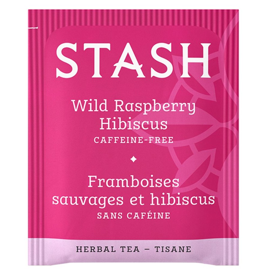 Tea Stash Tea Herbal | Wild Raspberry Hibiscus Herbal Tea