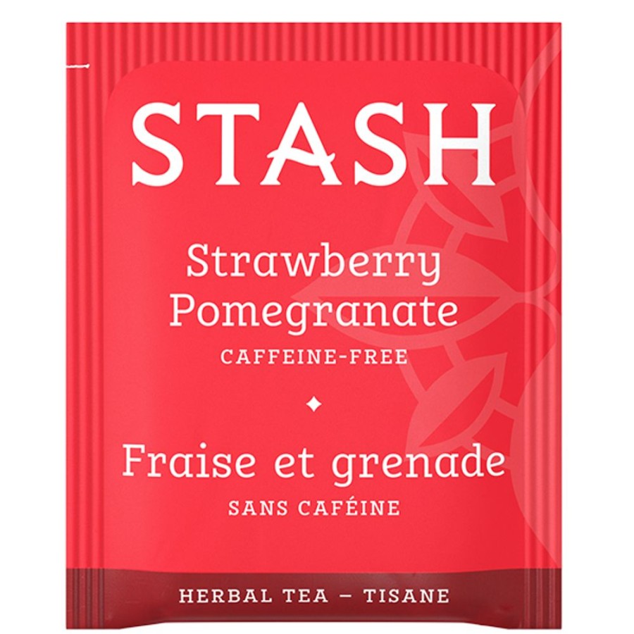 Tea Stash Tea | Strawberry Pomegranate Red Herbal Tea