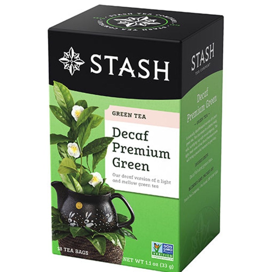 Tea Stash Tea Green | Premium Green Decaf Tea