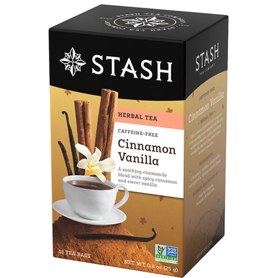 Tea Stash Tea Herbal | Cinnamon Vanilla Herbal Tea