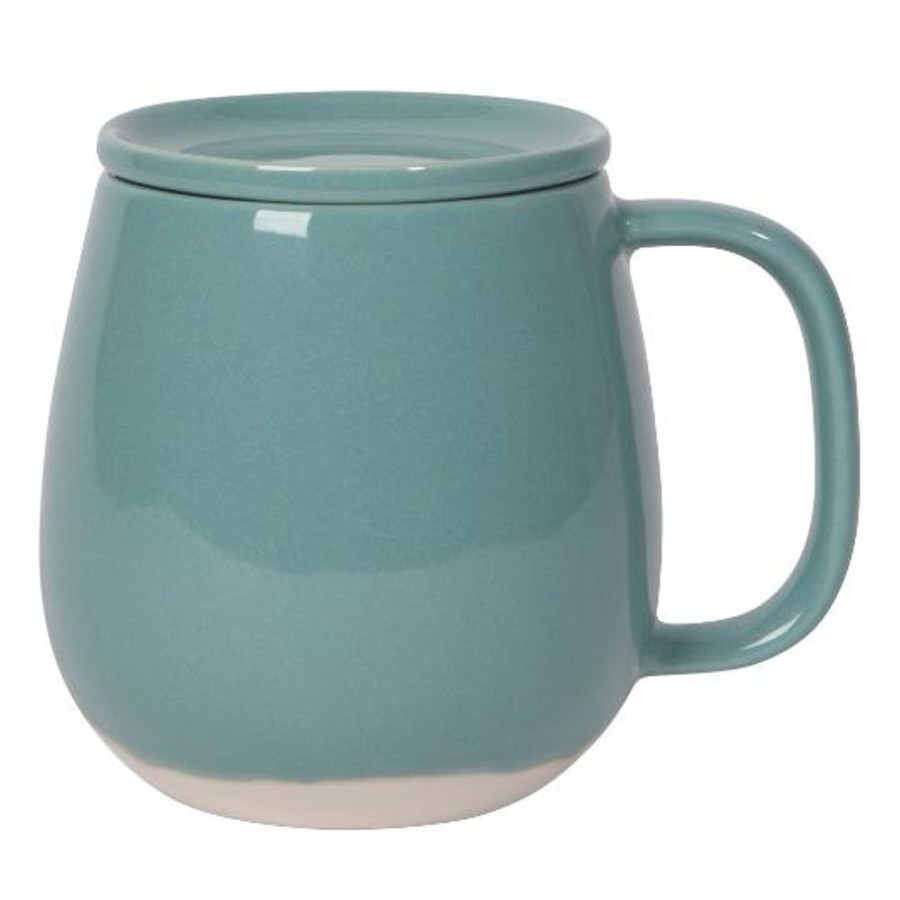 Teaware Danica | Lagoon Tint Stoneware Mug With Lid