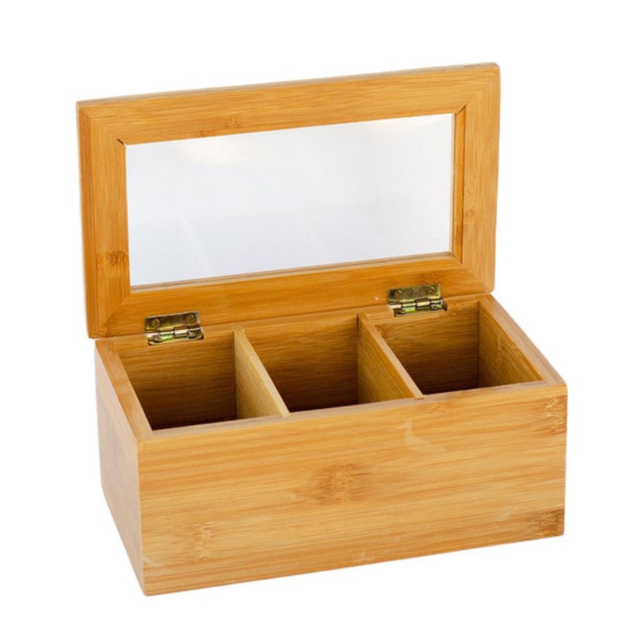 Teaware Stash Tea | Small Bamboo Tea Chest