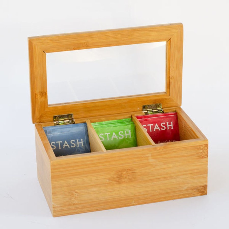 Teaware Stash Tea | Small Bamboo Tea Chest