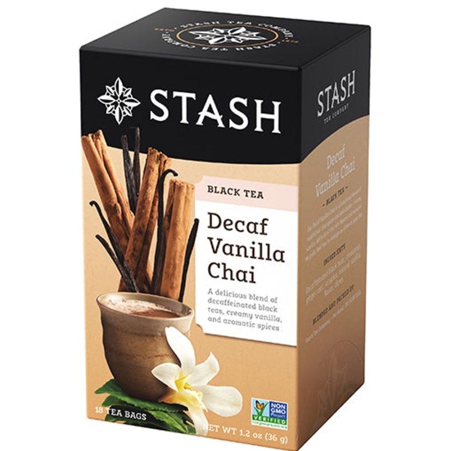 Tea Stash Tea Dessert & Chocolate | Decaf Vanilla Chai Black Tea