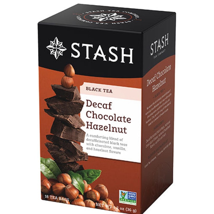 Tea Stash Tea Decaf | Chocolate Hazelnut Decaf Black Tea