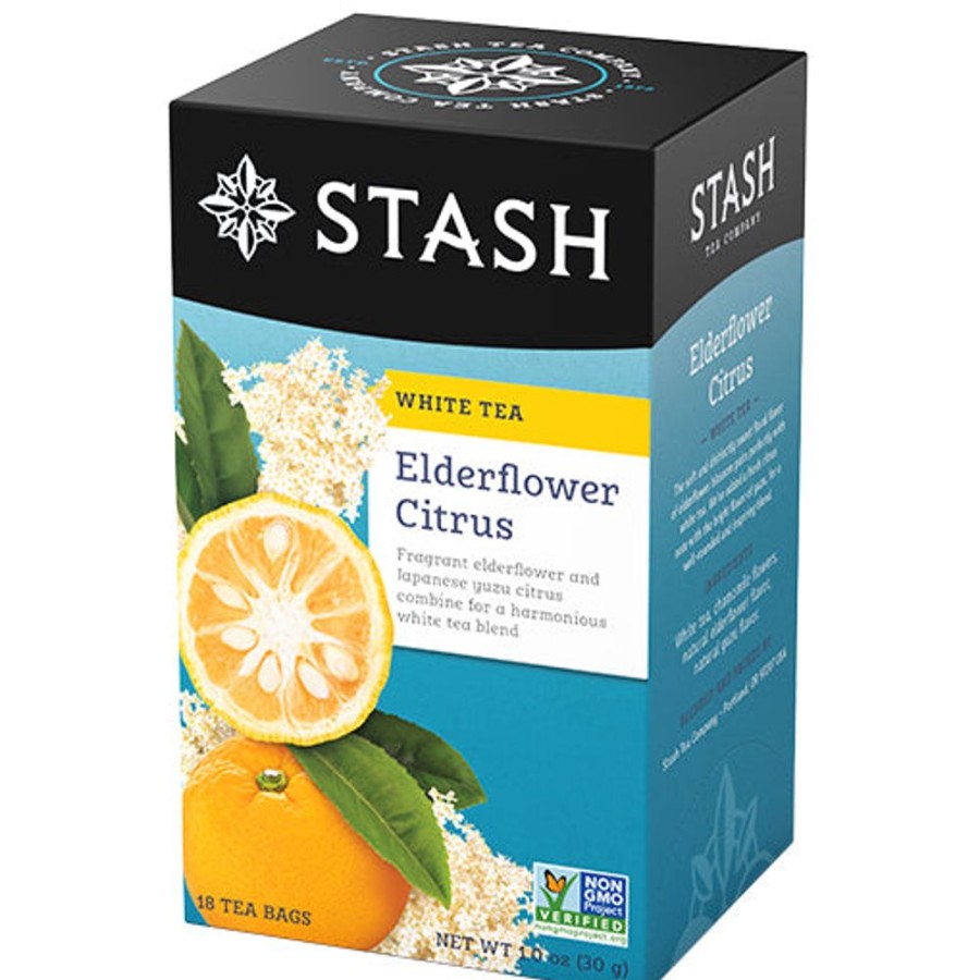 Tea Stash Tea Specialty | Elderflower Citrus White Tea