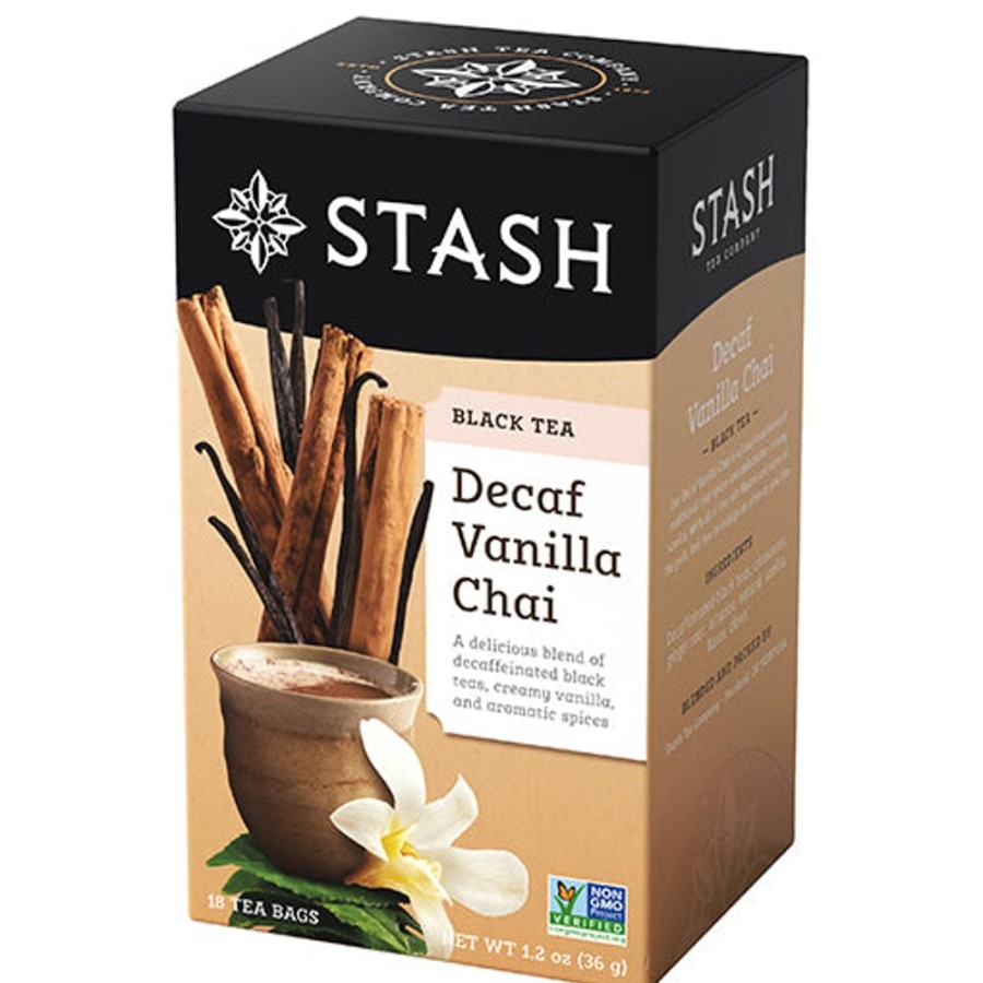 Tea Stash Tea Spicy | Decaf Vanilla Chai Black Tea