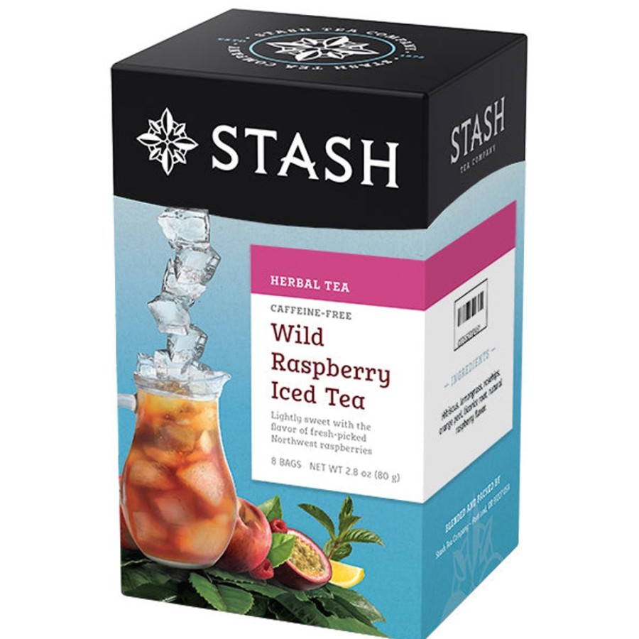 Tea Stash Tea Iced Tea | Wild Raspberry Herbal Iced Tea