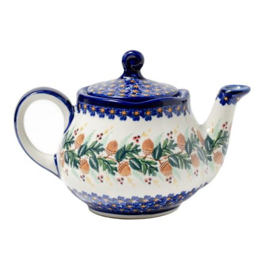 Teaware Stash Tea | Polish Pottery Acorn Teapot